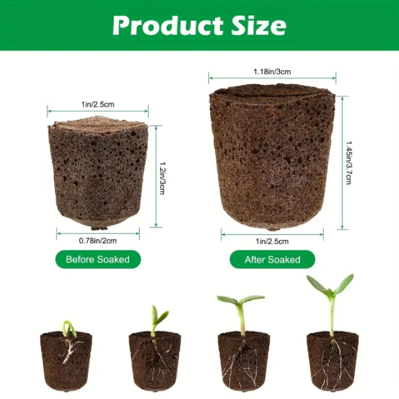 Hydroponic Grow Pod - Zaailingstartset met sponsjes voor hydroponische binnenkweeksystemen,