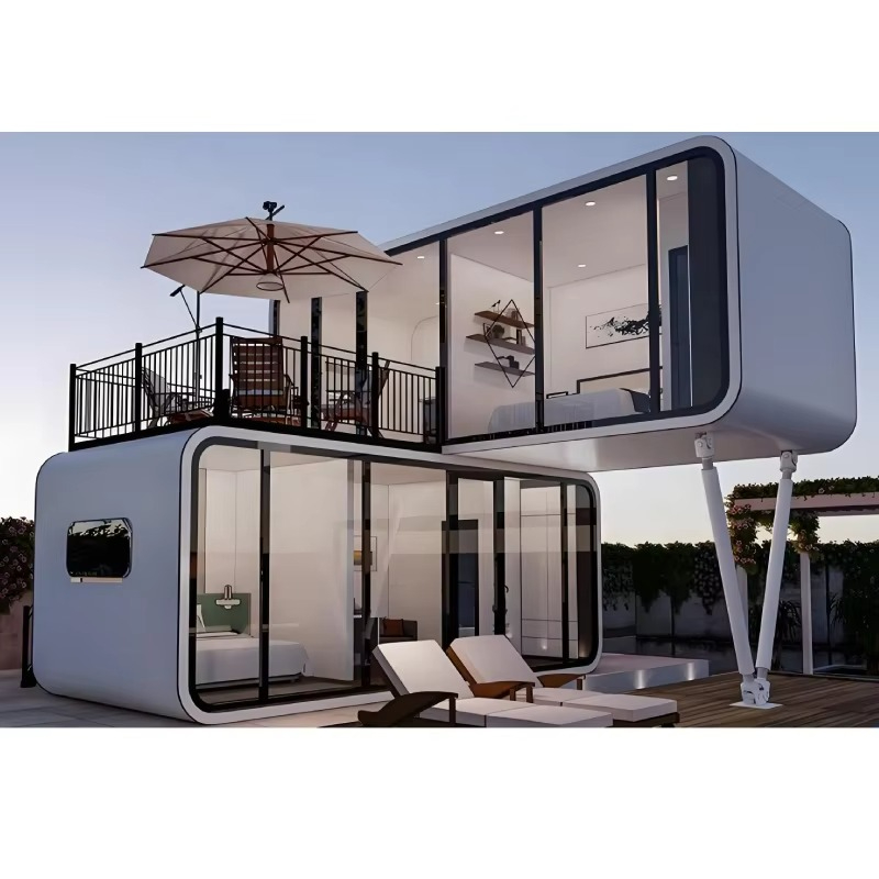 Smart Garden Apple - Luxe dubbeldekker Apple-stijl cabine, slim huis