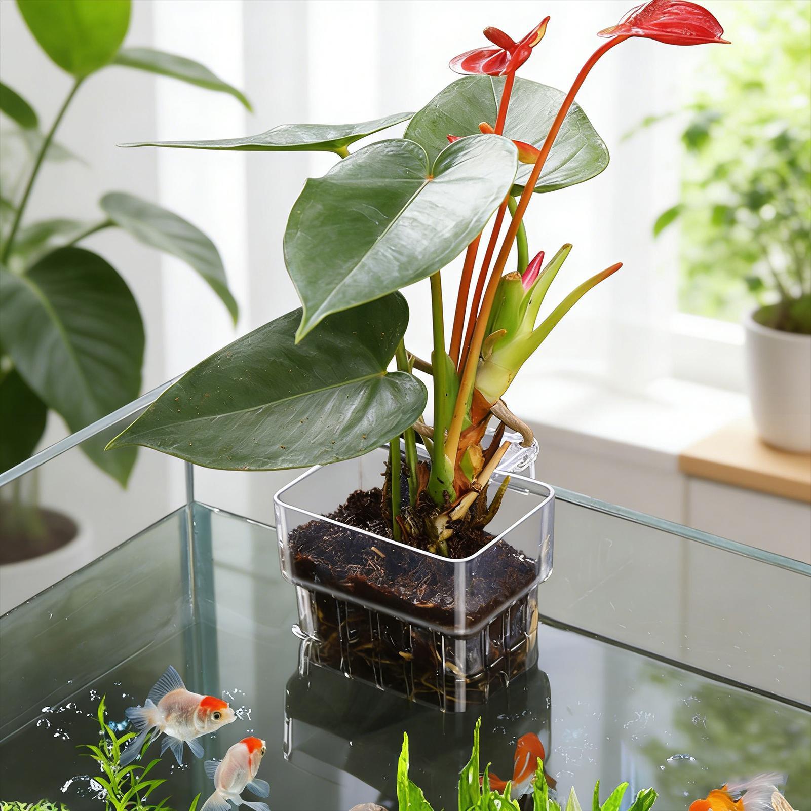 Transparante ophangbare aquari - Hydroponic Grow Pod recensie en prijs