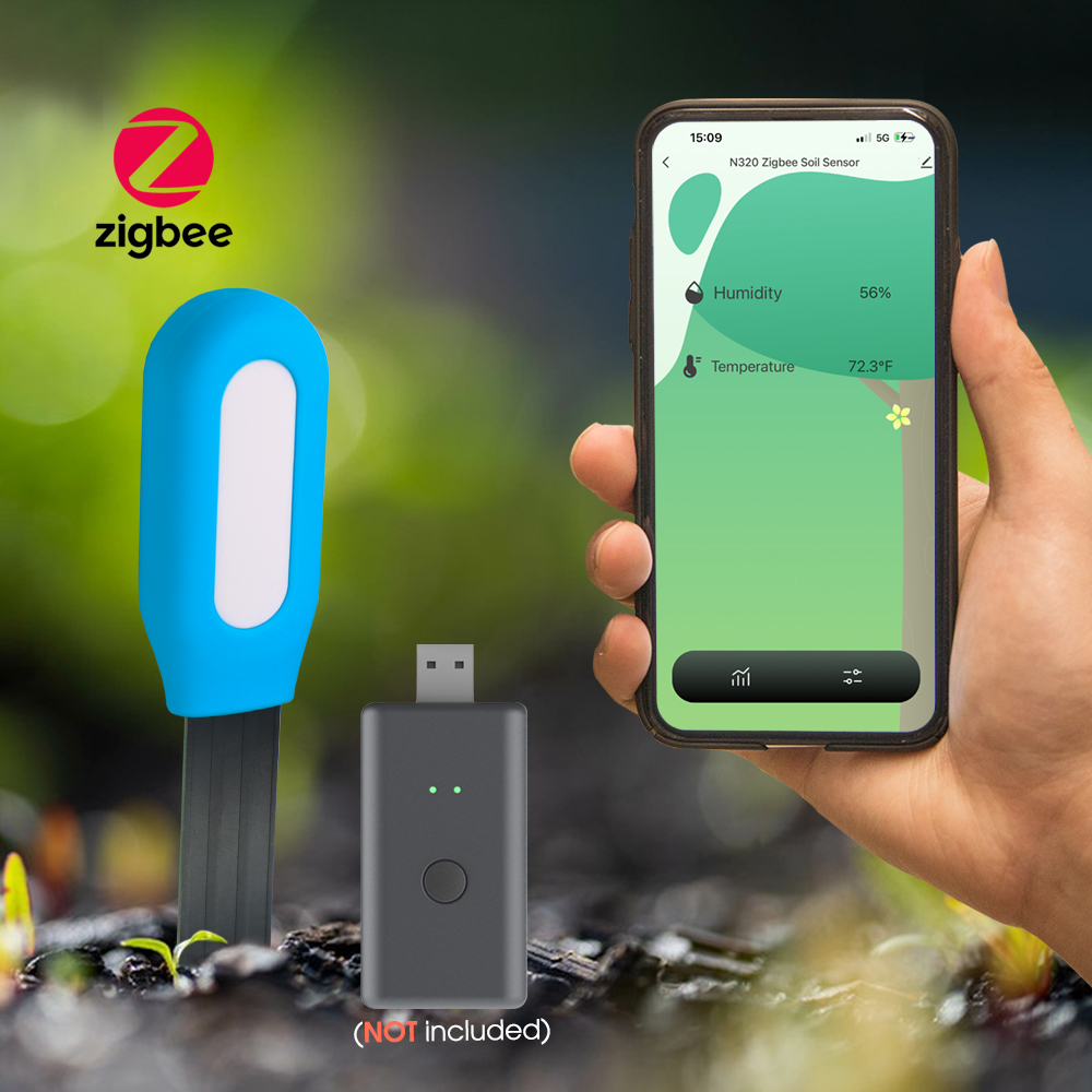 Slimme Zigbee-bodemsensor voor - Smart Garden Monitor recensie en prijs