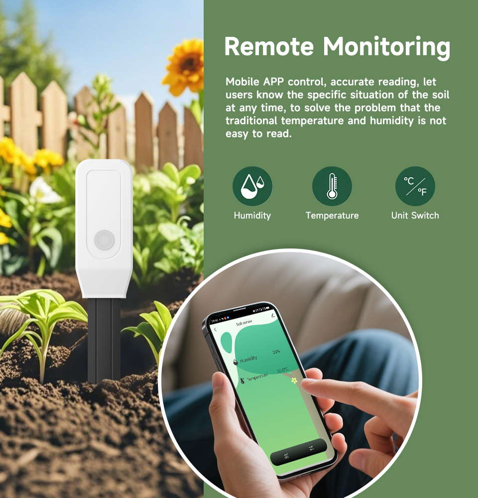 Slimme bodemtestersensor, Zigb - Smart Garden Monitor recensie en prijs