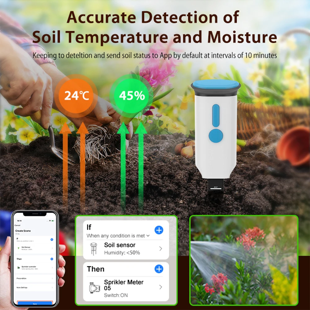 Haozee Tuya Smart WiFi Bodemvo - Smart Garden Monitor recensie en prijs