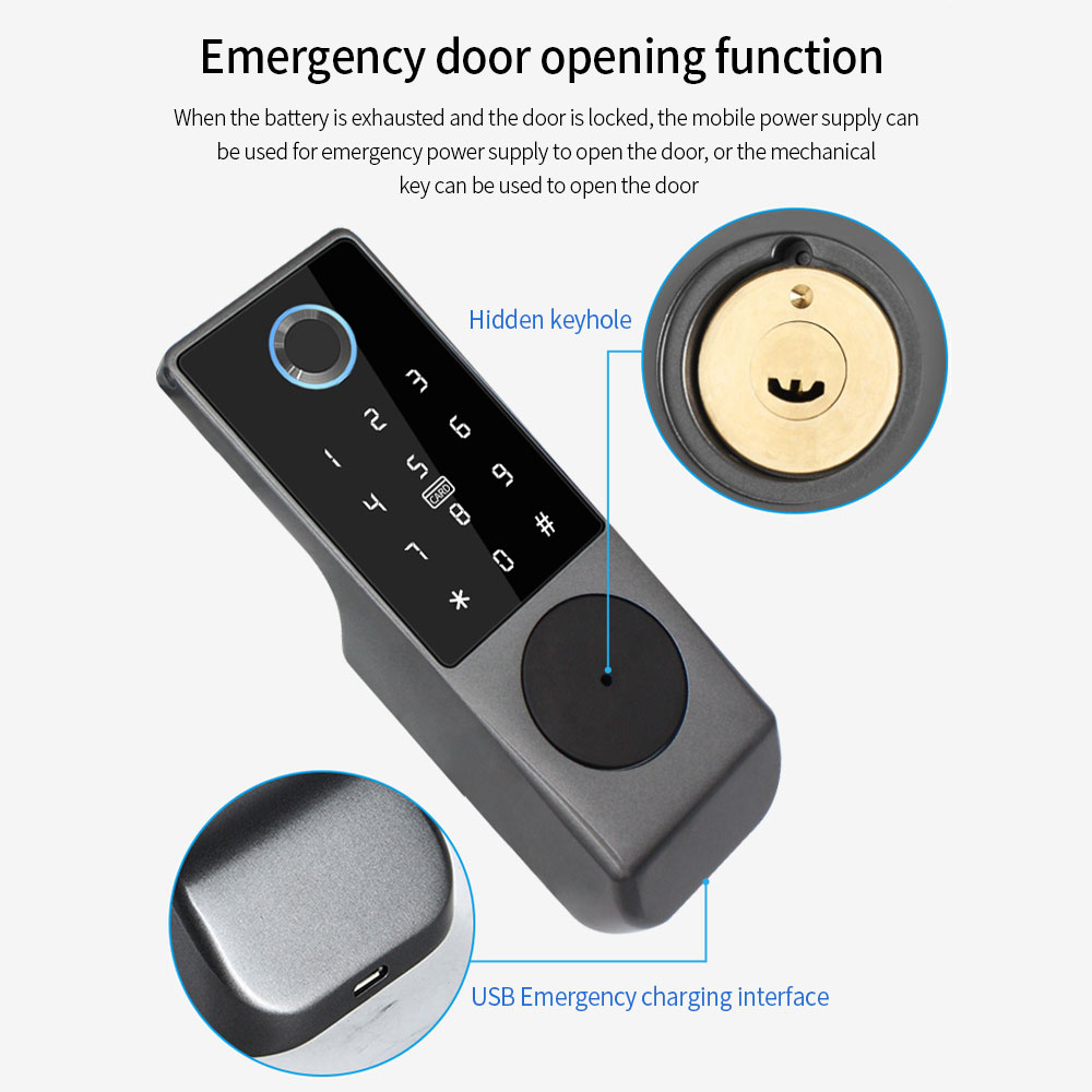 TUYA WIFI Smart Deurslot Vinge - Smart Garden Lock recensie en prijs