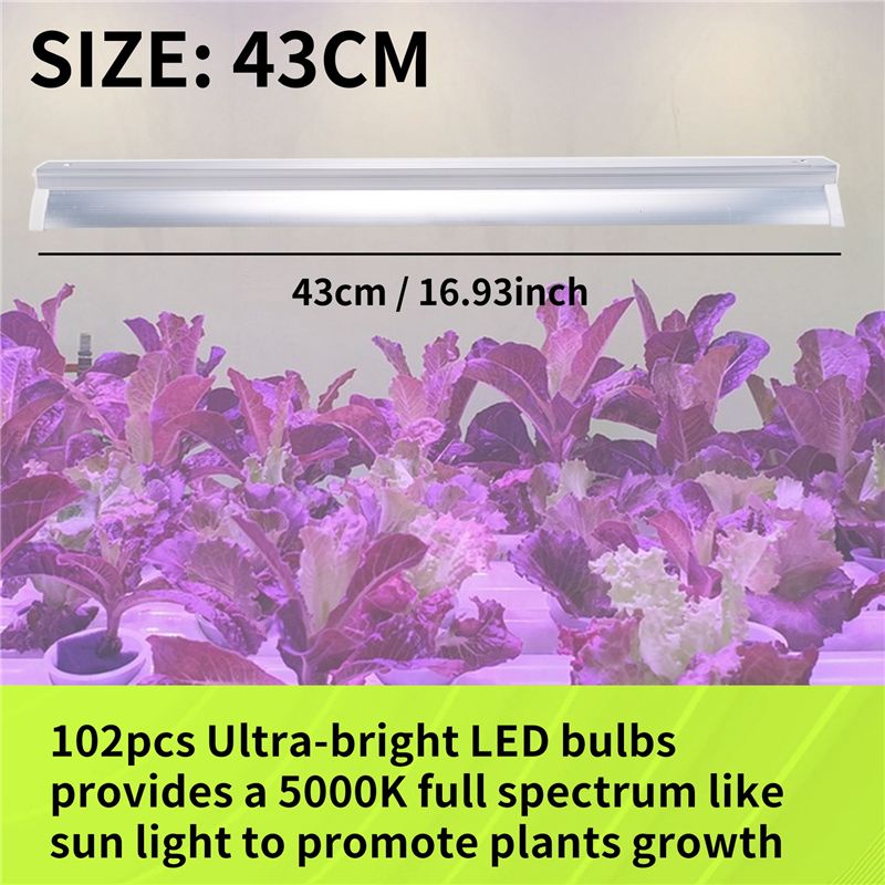 2-pack 102 LED-lampen groeilic - Led Plant Light Strip recensie en prijs
