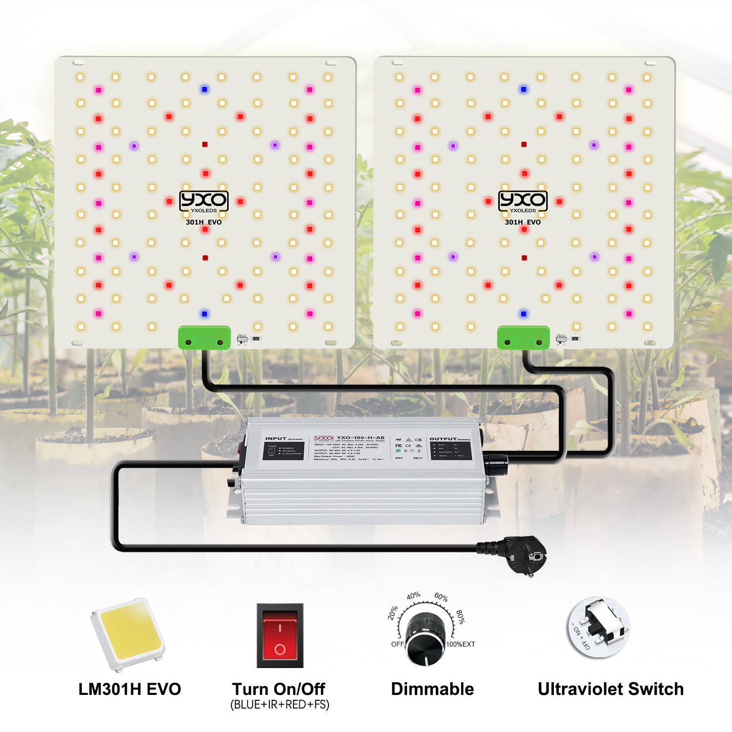85W 180W LM301H EVO Quantum LE - Led Plant Light Strip recensie en prijs