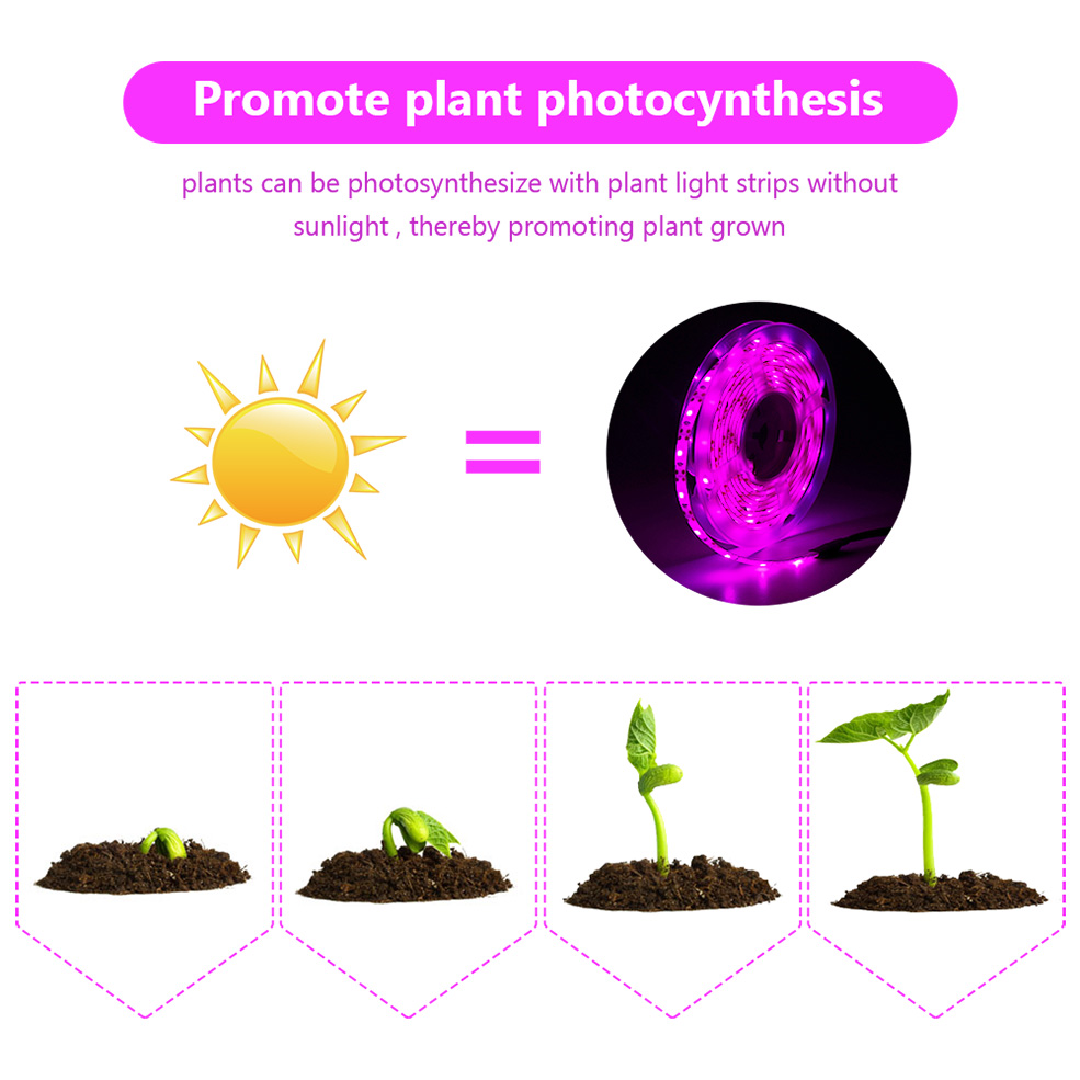USB Volledige Spectrum LED Gro - Led Plant Light Strip recensie en prijs