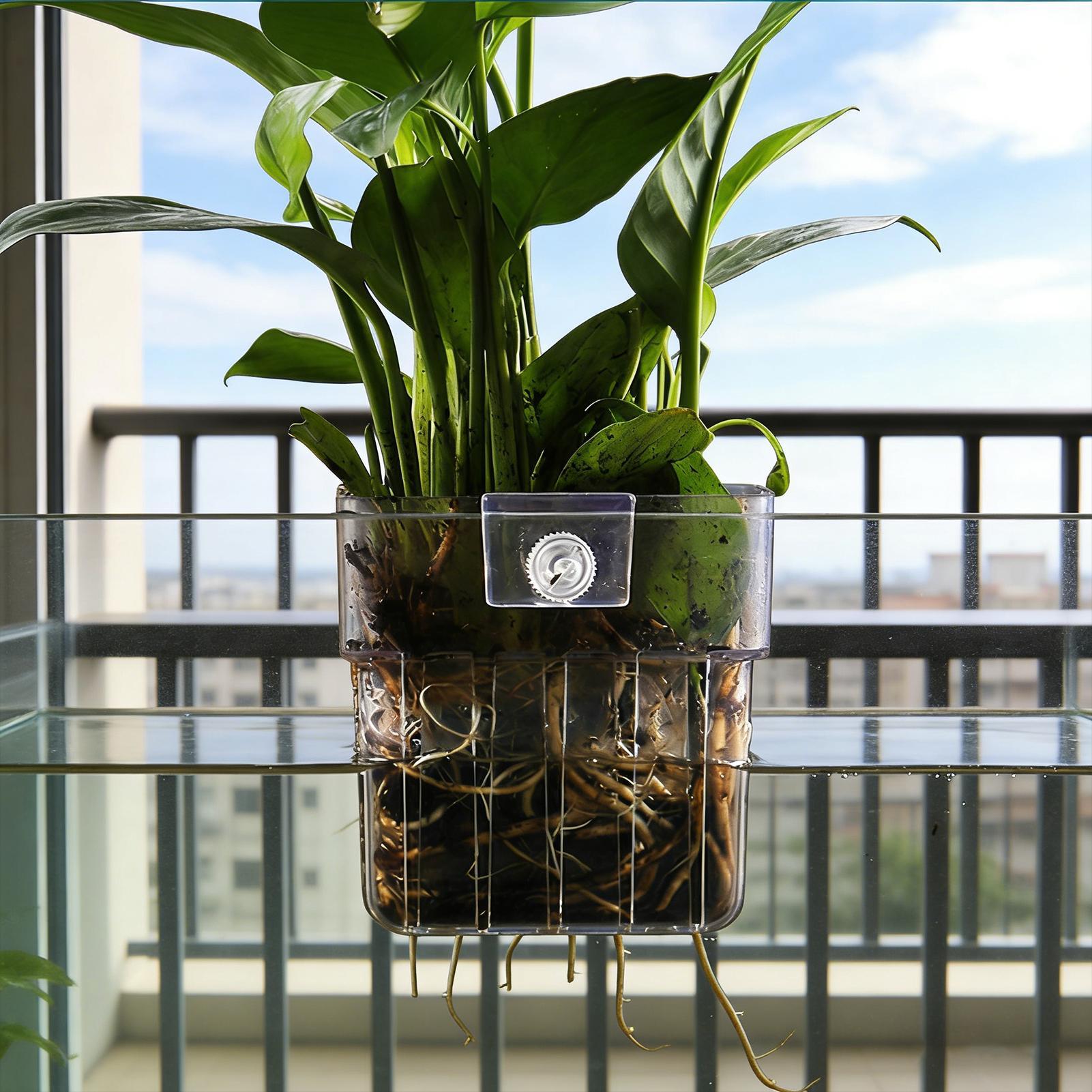 Transparante hangbare aquarium - Hydroponic Grow Pod recensie en prijs