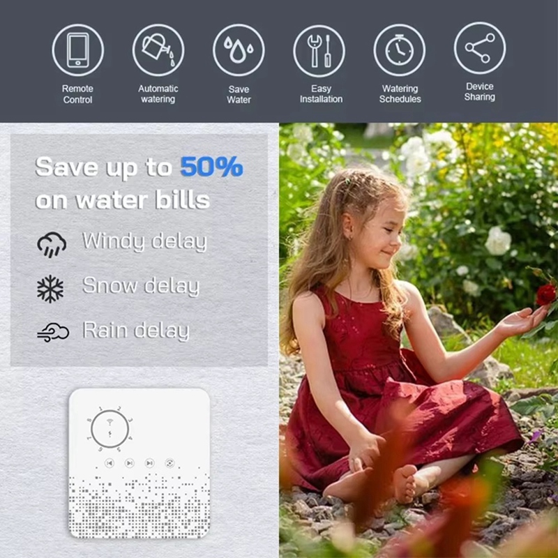 Tuya WiFi Smart Sprinkler Cont - Smart Garden Sprinkler recensie en prijs