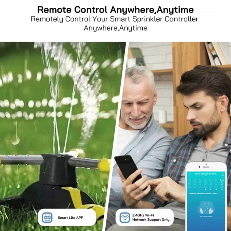 Tuya WiFi Smart Sprinkler Cont - Smart Garden Sprinkler recensie en prijs