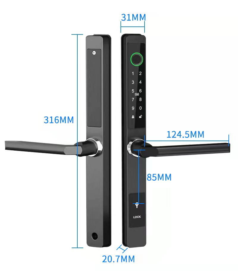 ZHDCOOKEY Biometrisch digitaal - Smart Garden Lock recensie en prijs