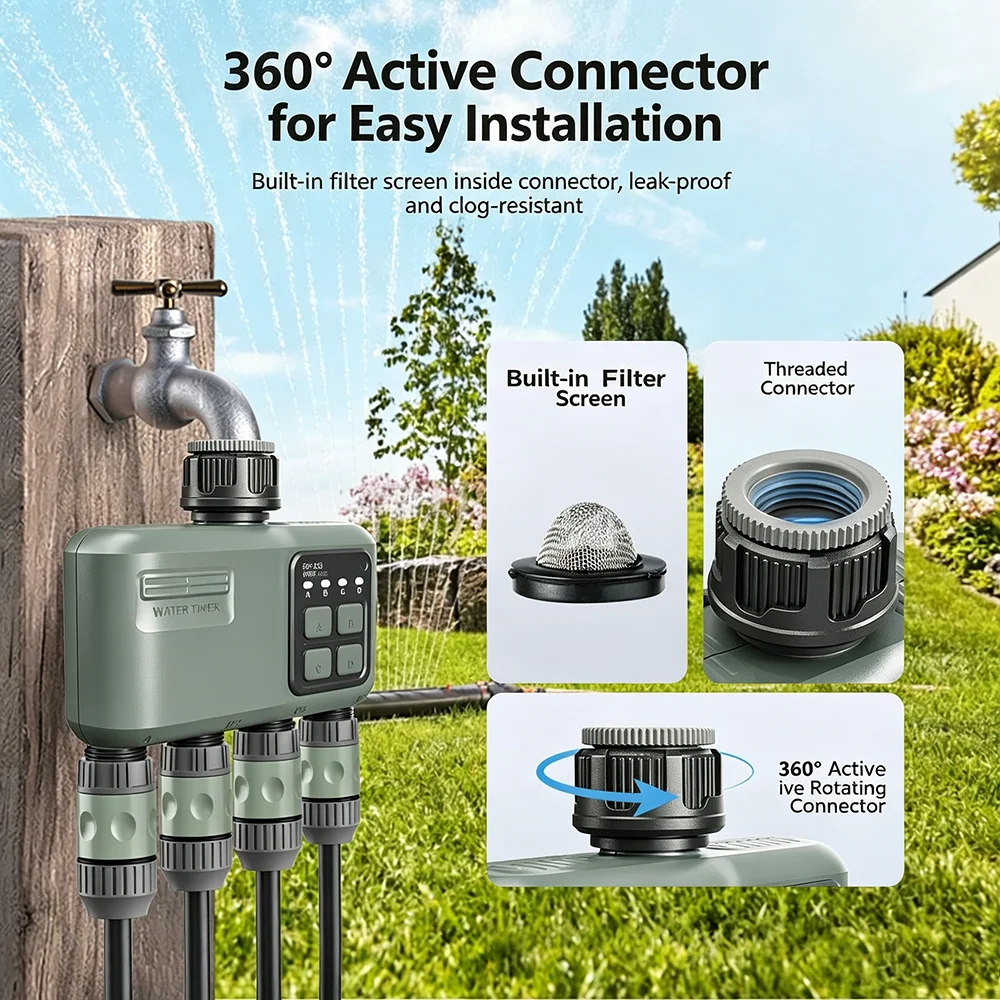 WiFi RF433 Smart Garden Sprink - Smart Garden Lock recensie en prijs