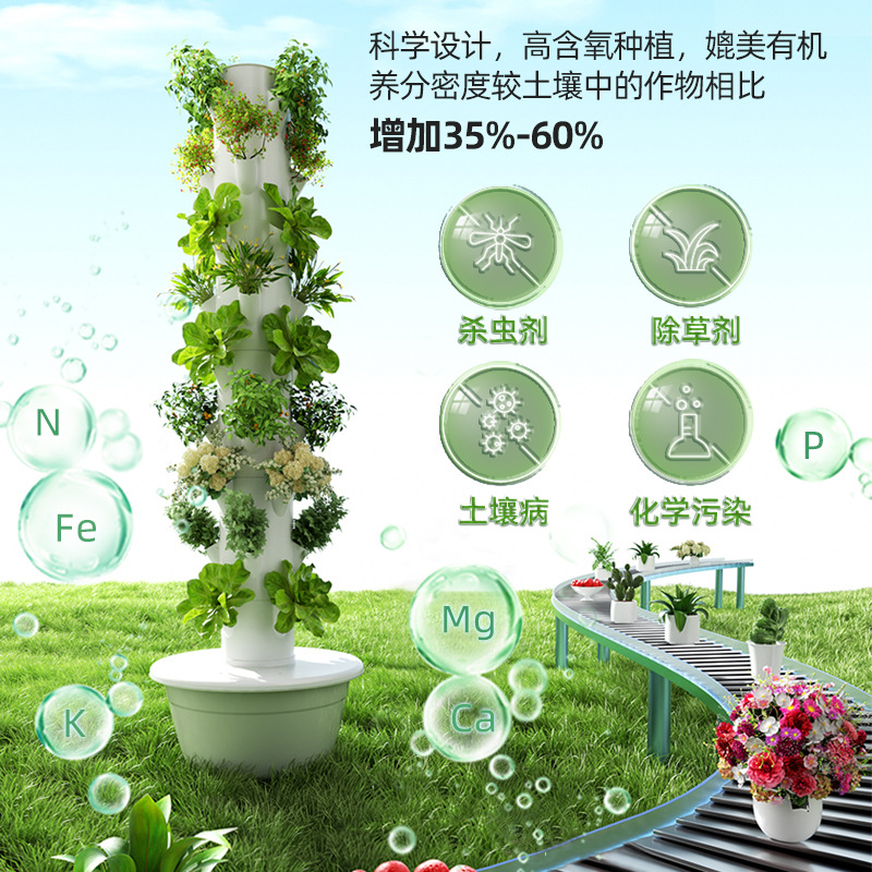 Slimme verticale hydrocultuurt - Smart Garden Vertical Planter recensie en prijs