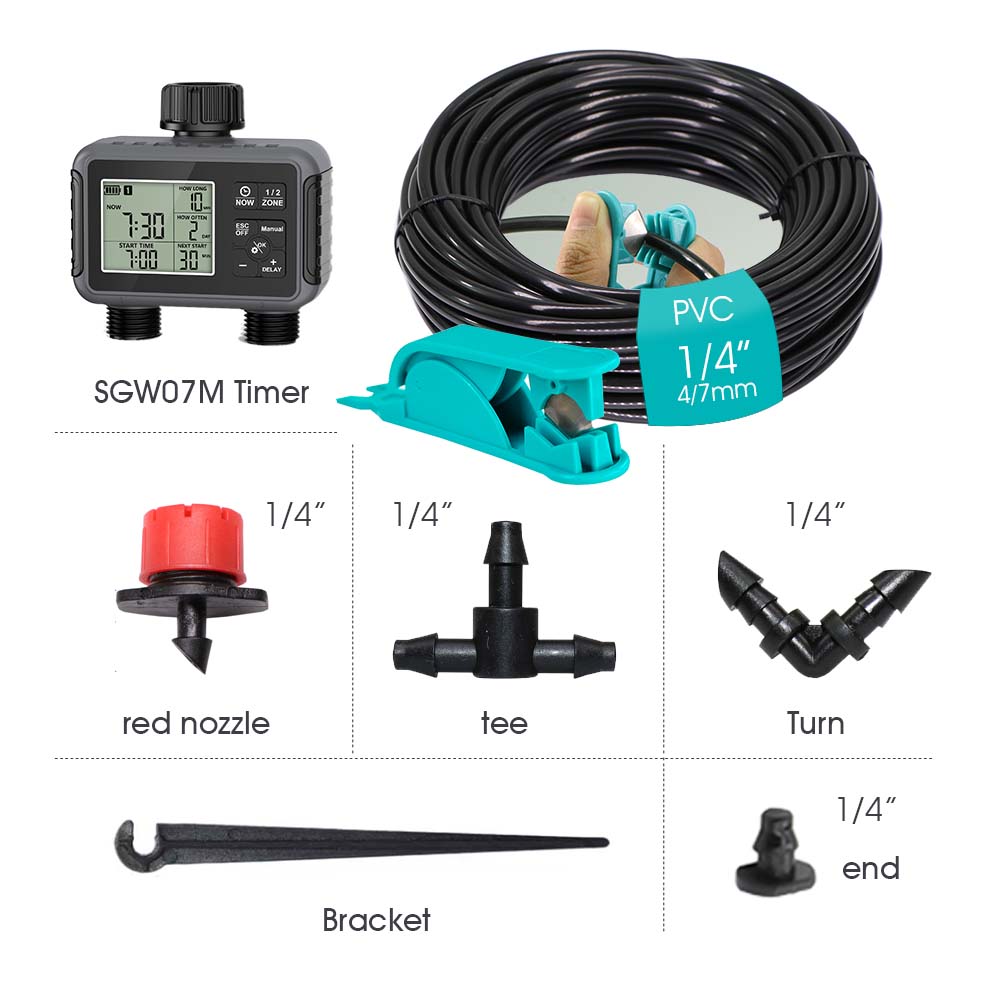 Dual Zone onafhankelijke displ - Smart Garden Sprinkler recensie en prijs
