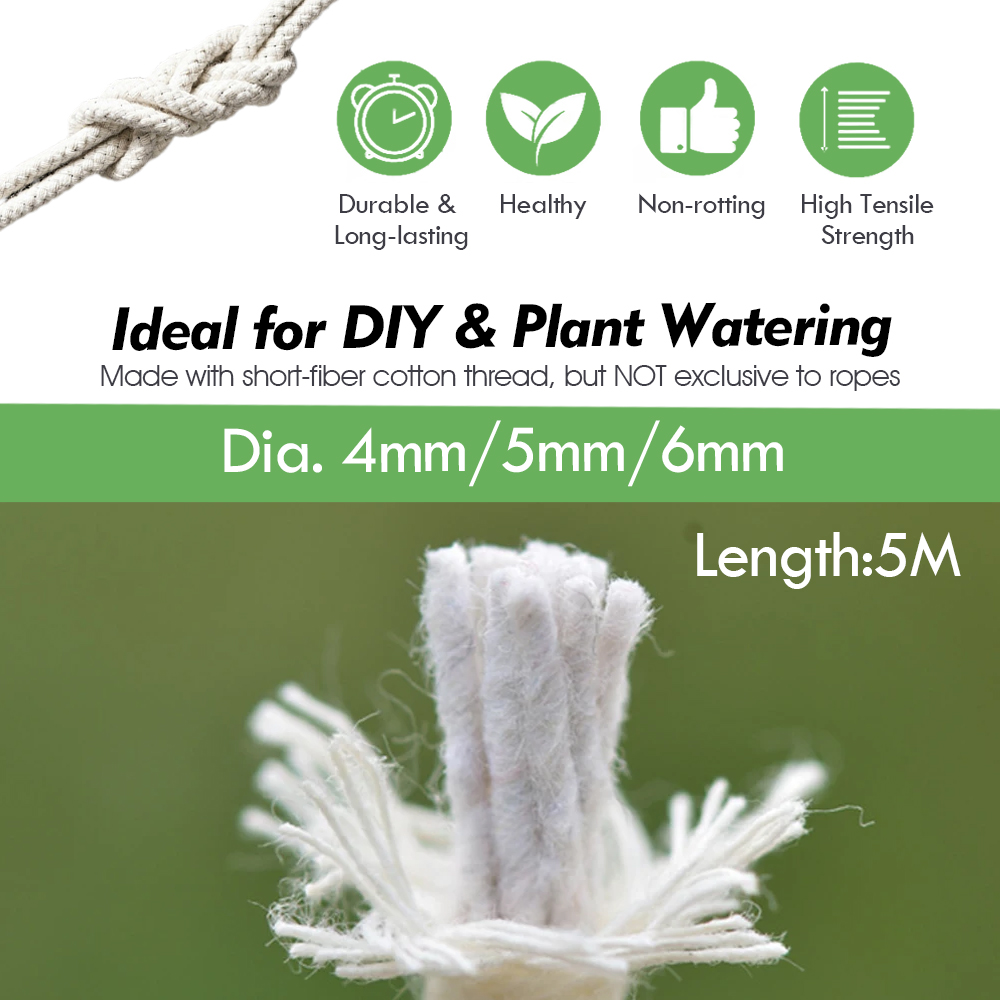 4/5/6Mm Zelfwaterende Katoenen - Smart Garden Sprinkler recensie en prijs